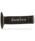 Puños Domino OFF Road X-Treme Negro - Gris Cerrados D 22 mm L 118 mm