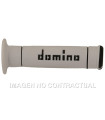 Puños Domino Trial Blanco - Negro Cerrados D 22 mm L 125 mm