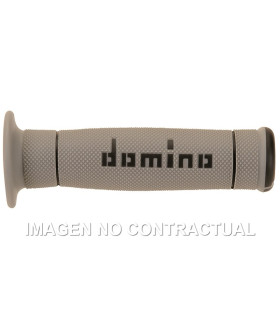 Puños Domino Trial Gris - Negro Cerrados D 22 mm L 125 mm