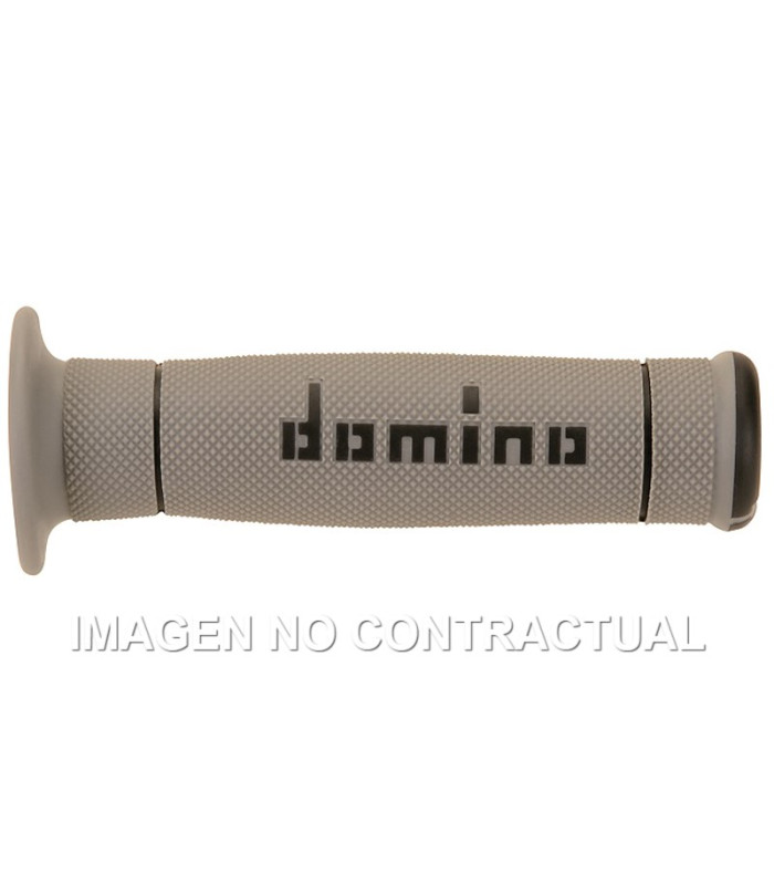 Puños Domino Trial Gris - Negro Cerrados D 22 mm L 125 mm