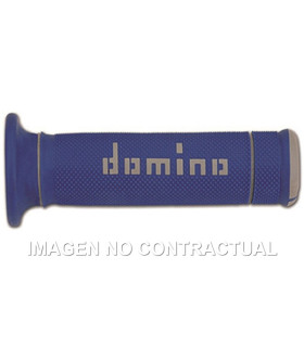 Puños Domino Trial Azul - Blanco Cerrados D 22 mm L 125 mm