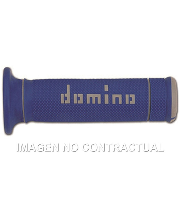 Puños Domino Trial Azul - Blanco Cerrados D 22 mm L 125 mm