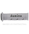 Puños Domino XM2 Super Soft Gris/Negro Abiertos D 22 mm L 120-125 mm