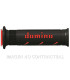 Puños Domino XM2 Super soft Negro - Rojo Abiertos D 22 mm L 120-125 mm