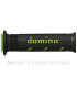 Puños Domino XM2 Super soft Negro - Verde Abiertos D 22 mm L 120-125 mm