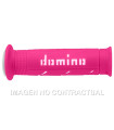 Puños Domino XM2 Super Soft Fucsia/Blanco Abiertos D 22 mm L 120-125 mm