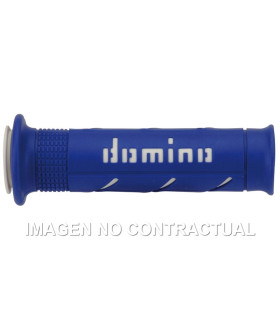 Puños Domino XM2 Super soft Azul - Blanco Abiertos D 22 mm L 120-125 mm