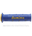 Puños Domino XM2 Super soft Azul / amarillo Abiertos D 22 mm L 120-125 mm