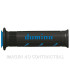 Puños Domino XM2 Super soft Negro - Azul Abiertos D 22 mm L 120-125 mm