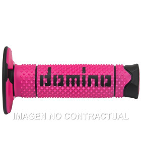 PUÑOS DOMINO DSH OFF ROAD FUCSIA - NEGRO CERRADOS