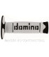 Puños Domino DSH OFF Road Blanco - Negro Cerrados D 22 mm L 120 mm