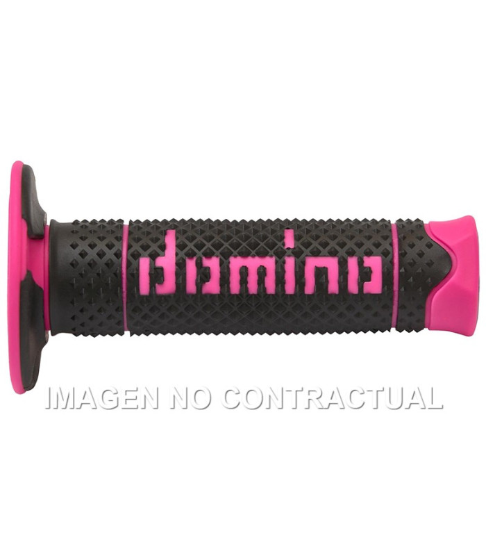 PUÑOS DOMINO DSH OFF ROAD NEGRO - FUCSIA CERRADOS