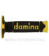 Puños Domino DSH OFF Road Negro - Amarillo Cerrados D 22 mm L 120 mm