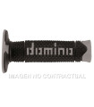 Puños Domino DSH OFF Road Negro - Gris Cerrados D 22 mm L 120 mm