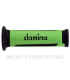 Puños Domino Turismo Verde-Negro Abiertos D 22 mm L 120 mm