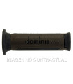 Puños Domino Turismo Marrón-Negro Abiertos D 22 mm L 120 mm