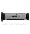Puños Domino Turismo Plata-Antracita Abiertos D 22 mm L 120 mm