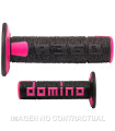 PUÑOS DOMINO OFF ROAD RPS NEGRO - FUCSIA CERRADOS CERRADOS