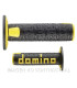 Puños Domino OFF Road RPS Negro - Amarillo Cerrados D 22 mm L 120 mm