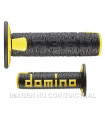 Puños Domino OFF Road RPS Negro - Amarillo Cerrados D 22 mm L 120 mm