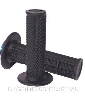 PUÑOS UP DESIGN HOLESHOT MX LOCK ON NEGRO 22/24 120 MM
