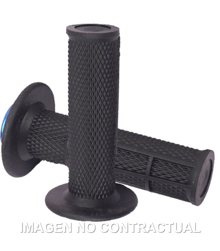 PUÑOS UP DESIGN HOLESHOT MX LOCK ON NEGRO 22/24 120 MM
