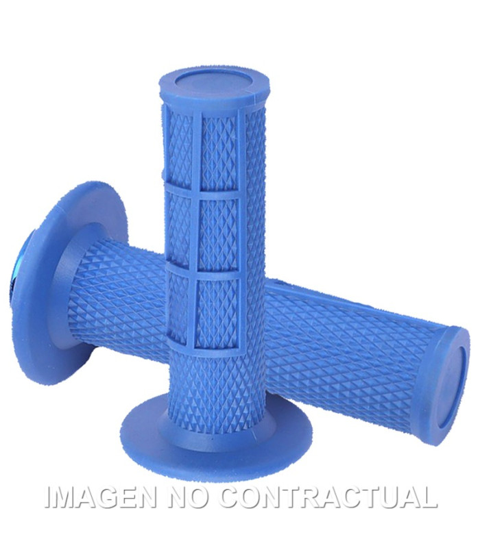 PUÑOS UP DESIGN HOLESHOT MX LOCK ON AZUL 22/24 120 MM