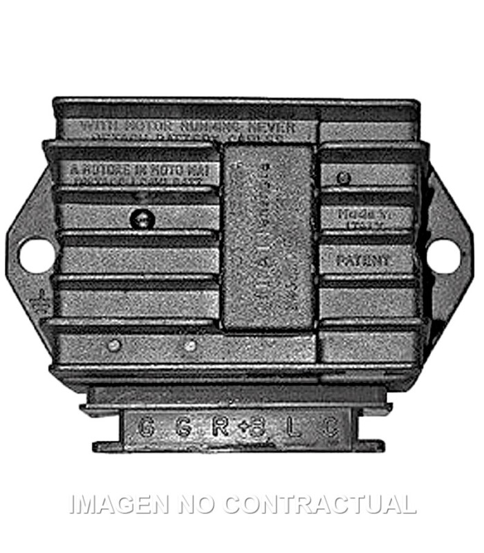 Regulador Piaggio APE 12V 25A - C.C - 5 Fastons