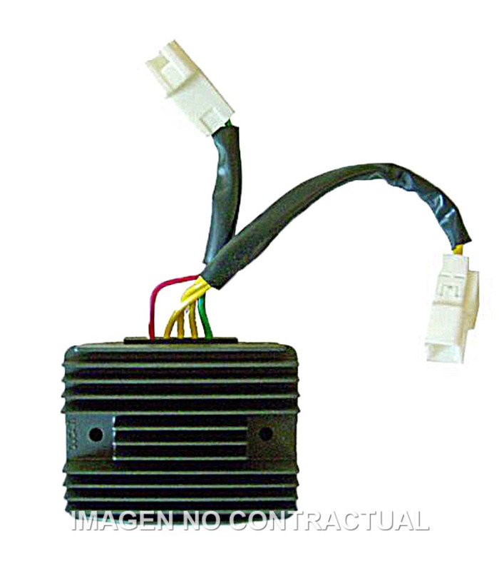 Regulador 12V/35A - Trifase - CC - 5 Cables - 2 Conectores