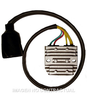 Regulador trifase mosfet 12V -C.C.- 5 cables - 2 conectores Honda Varadero 1000