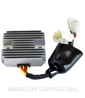 Regulador DZE Honda VFR 800 SH579C-12 - 12V - Trifase - C:C - 8 cables - con sensor