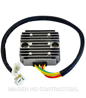 Regulador Honda NX Dominator 12V/35A - Trifase - 5 cables - 2 conectores