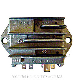 Regulador 12V/30A - CC - Con Indicador - 6 Fastons Con Terminal para Conexión al Cuentarevoluciones.