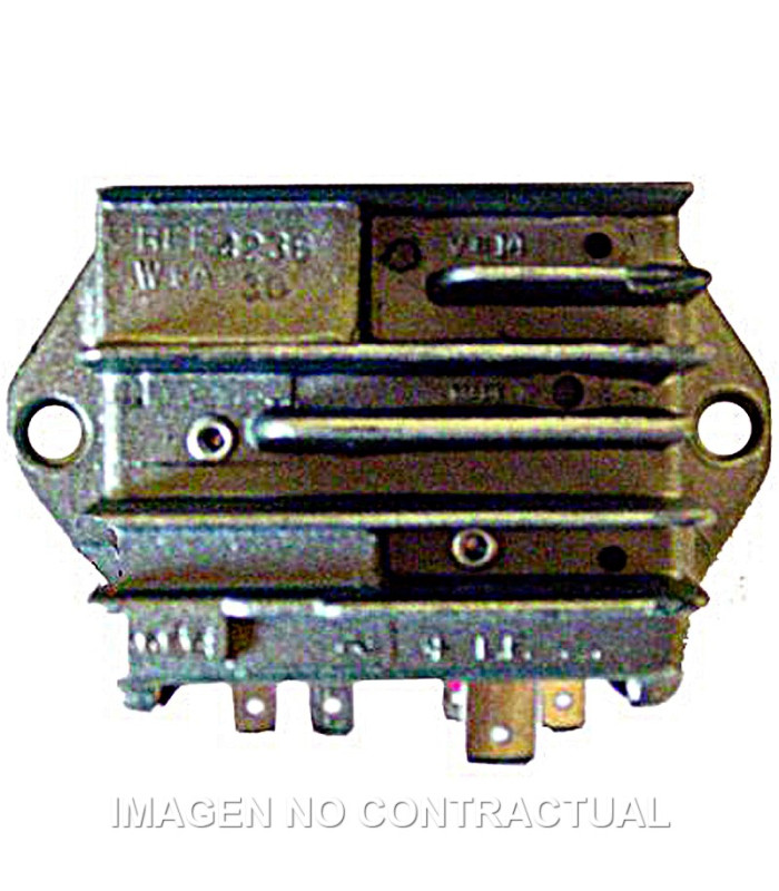 Regulador 12V/30A - CC - Con Indicador - 6 Fastons Con Terminal para Conexión al Cuentarevoluciones.