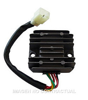 Regulador Honda NSR-F 12V - Monofase - C.C. - 5 cables - 5 fastons