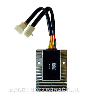 Regulador 12V/25A - Trifase - CC - 5 Cables
