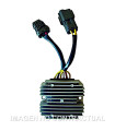 Regulador 12V/35A - Trifase - CC - 6 Cables - 2 Conectores