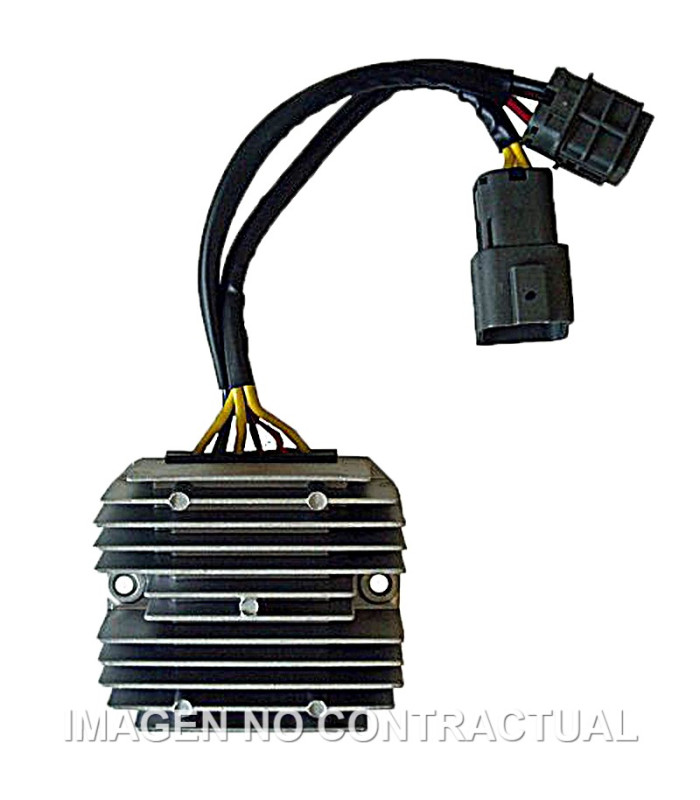 Regulador 12V/35A - Trifase - CC - 6 Cables
