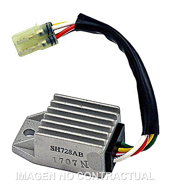 Regulador Honda CRF 450 12V - C.A../C.C. - 4 cables