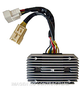 Regulador 12V - Trifase - CC - 7 Cables Con 2 Conectores