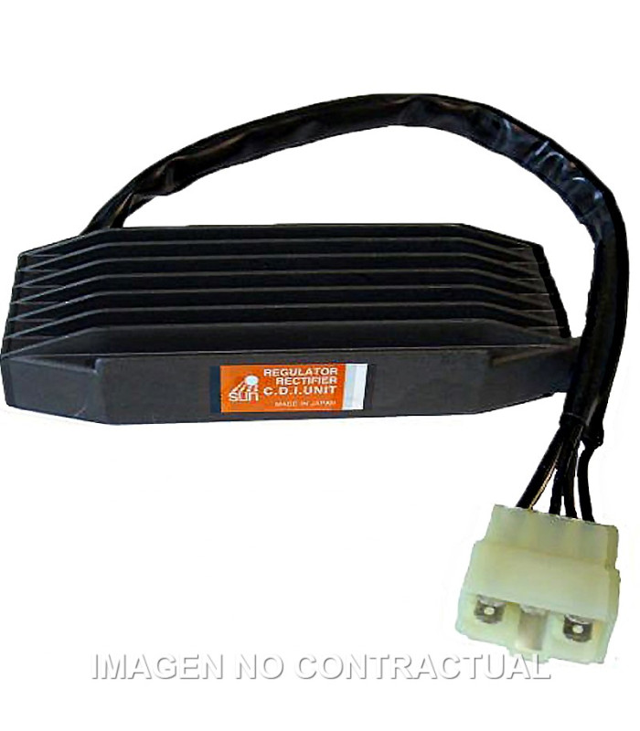Regulador Japonés SH576A-12 - 12V - Trifase - CC - 5 Cables