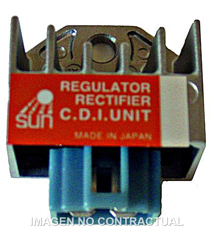 Regulador Japonés SH671-12 - 12V - CA/CC - 4 Fastons