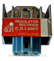 Regulador Japonés SH671-12 - 12V - CA/CC - 4 Fastons