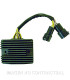 Regulador Japonés Sun SH689-12 - 12V - Trifase - CC - 8 Cables - 2 Conectores redondos
