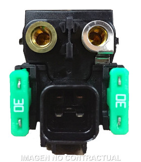 Rele de Arranque 12V 180Ah con fusible 30A