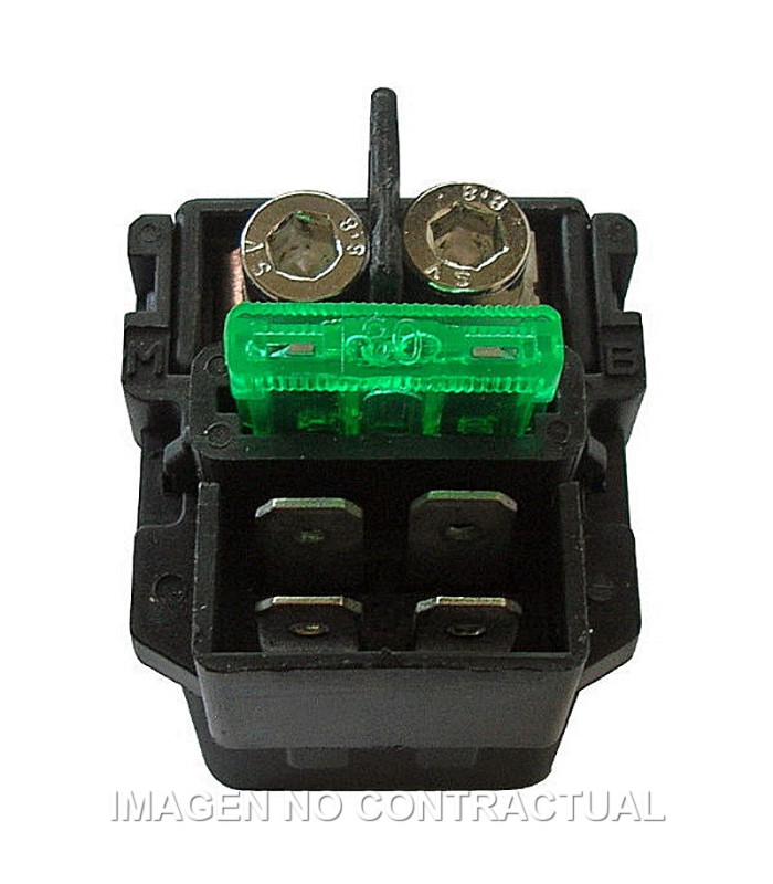 Rele de Arranque 12V/150A - Con Fusible 30A - 4 Fastons