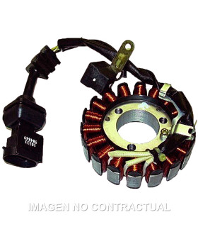 Stator Kokusan Trifase 18 Polos 12V 350W (Mot.Piaggio) Motor Piaggio Quasar 250 4T