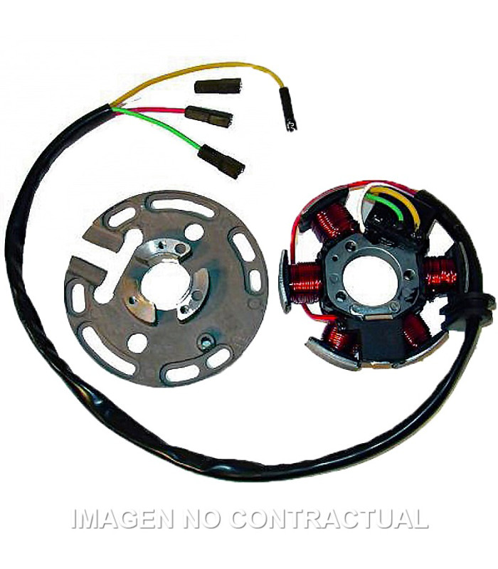 Stator Kokusan 6 Polos 12V 100W Motor Minarelli 50 AM6/AM345