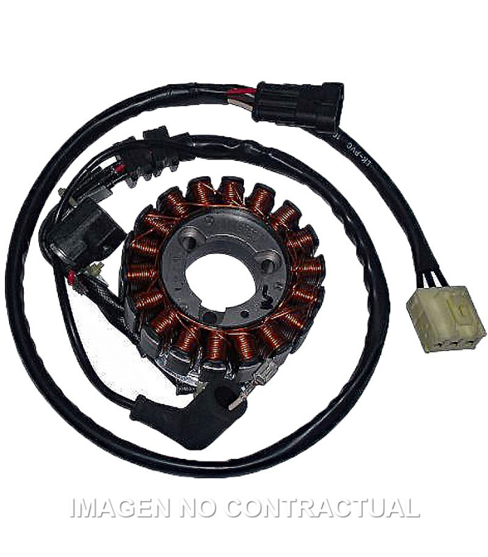Stator Kokusan Trifase 18 Polos 12V 350W (Motor Piaggio-Quasar I)