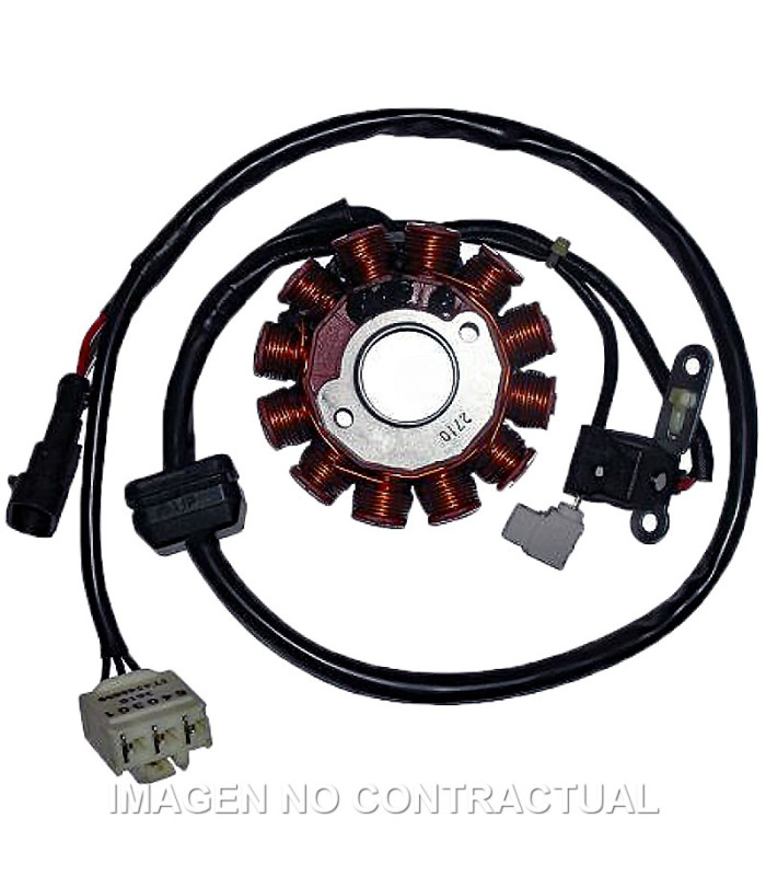 Stator Kokusan Trifase 12 Polos 12V 150W (Motor Piaggio Leader 125 4T I 2V)